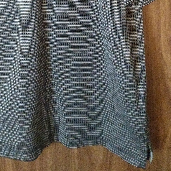 Pronto Uomo Men's Golf/Sport Shirt M Black/Tan - Picture 5 of 5